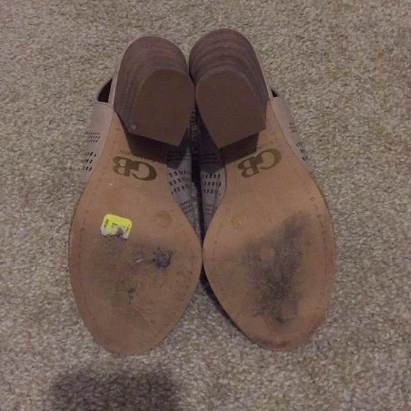 Gianni Bini open toed block sandals - Picture 4 of 4